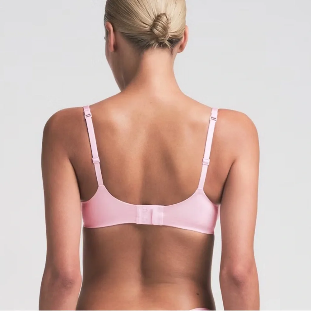 NWT Skims Ultimate Deep V Push Up Plunge Bra Cherry Blossom Size 32A